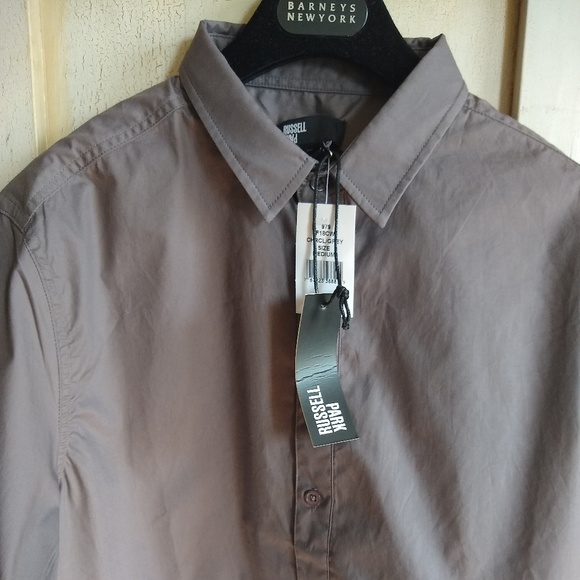 New Russell Park Colorblock Woven Shirt - Picture 3 of 4